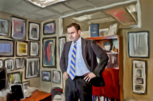 Photographed in his downtown Sacramento California Strategies office.  
